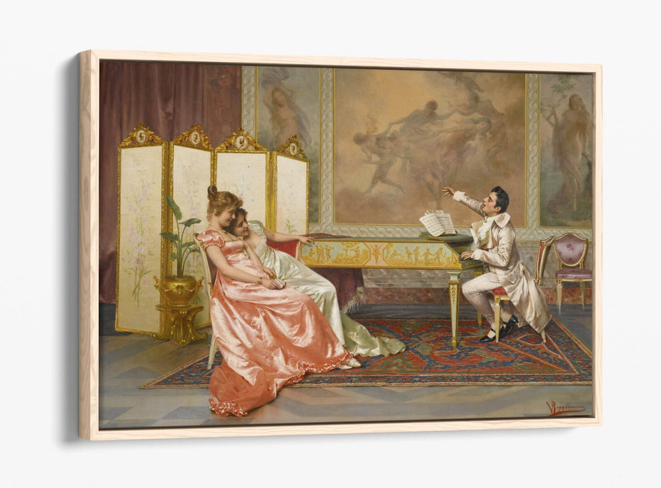 Float Effect Canvas Art - Handmade Canvas Wall Art with Premium Float Frame 30mm Deep