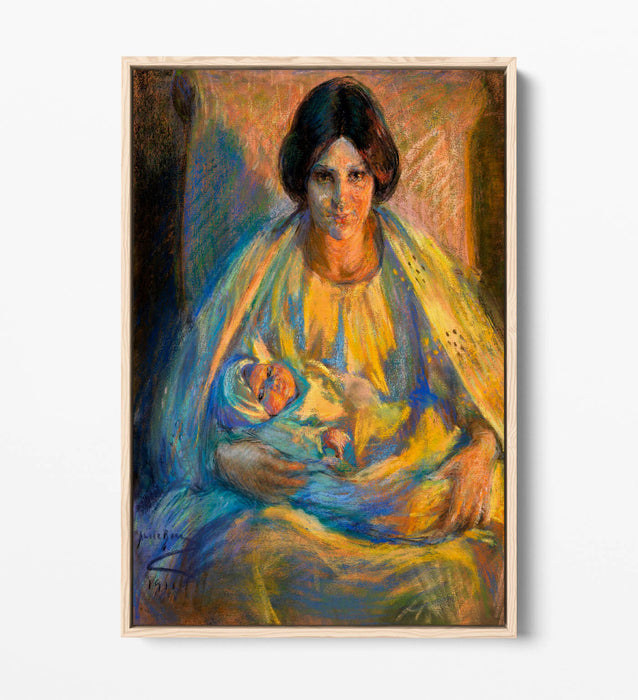 Float Effect Canvas Art – Lamplight Wall Art With Premium Varnish Finish