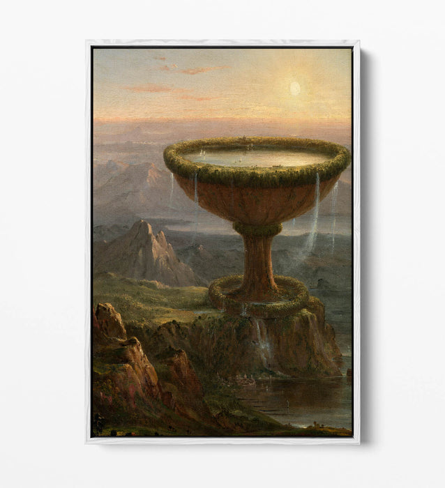 Float Effect Canvas Art - Thomas Cole Titan's Goblet | Handmade UK Wall Decor