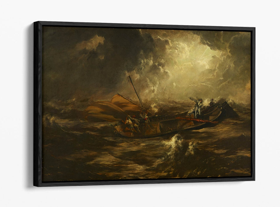 Canvas Wall Art – ANTON ROMAKO Sea Storm | Float Effect Premium Print