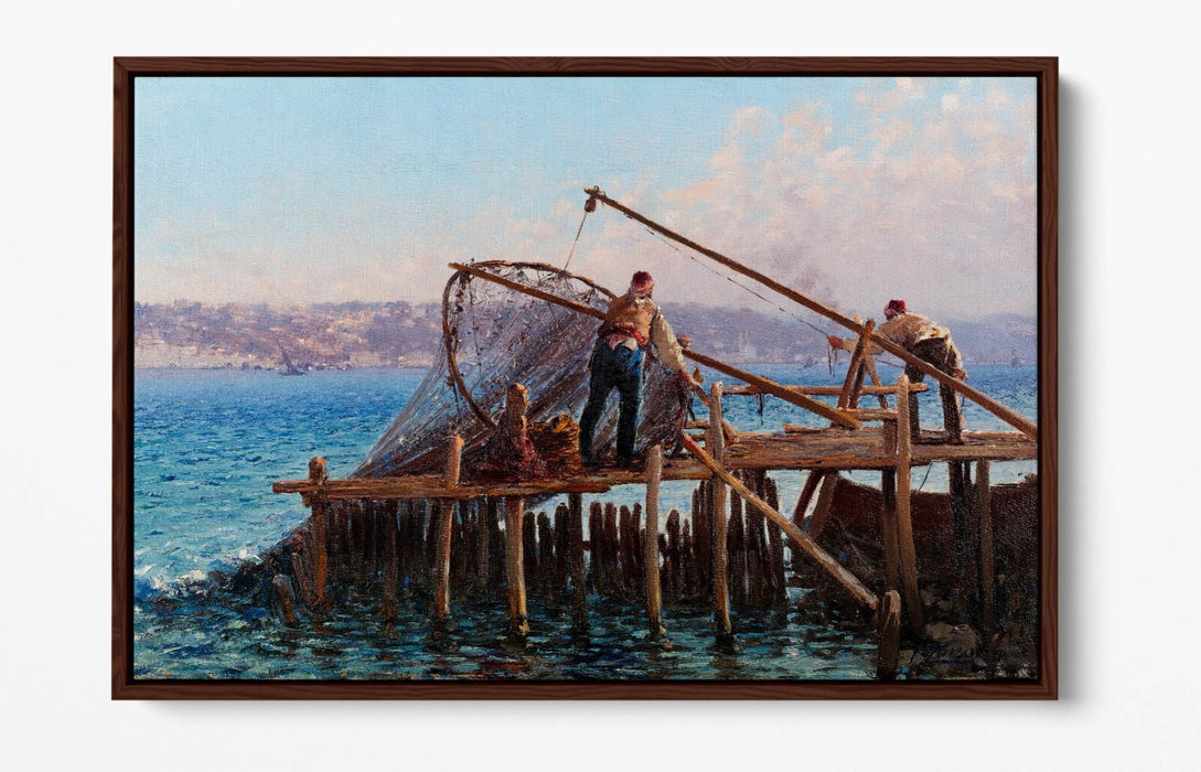 Canvas Wall Art Print - Handmade Float Effect Canvas with Vibrant Colour Artwork