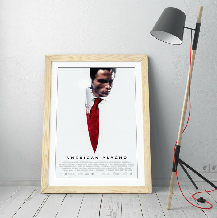 American Psycho Poster - Iconic Movie Print | Framed Wall Art Decoration