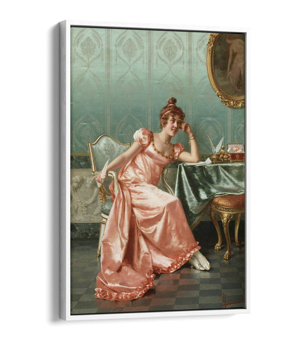 Canvas Wall Art Featuring Vittorio Reggianini | Float Effect Handmade Print