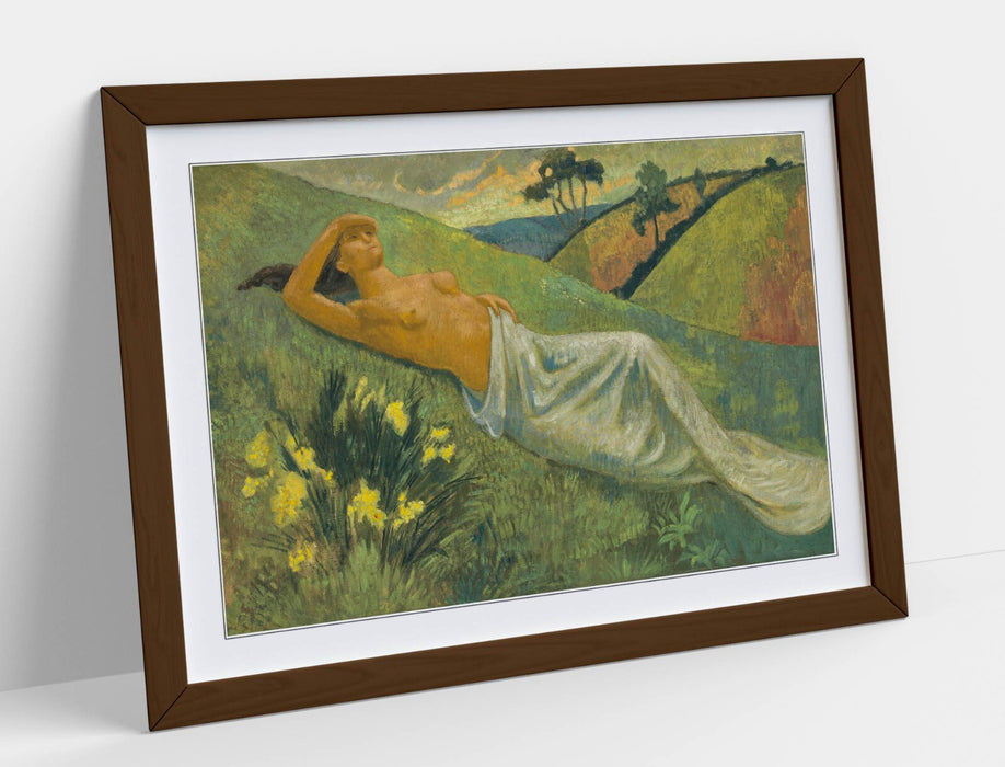 Framed Wall Art - Paul Serusier Valkyrie Wall Decor | Matte Finish Poster Print