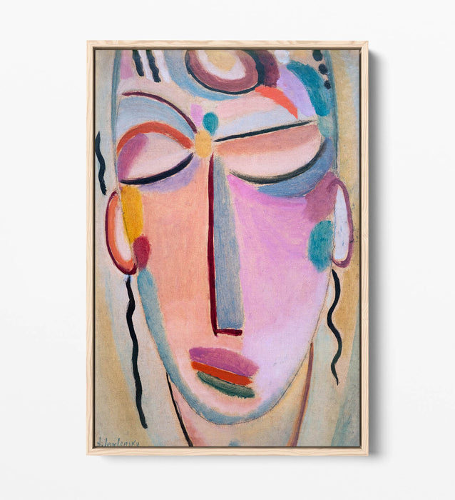 Canvas Wall Art - Alexej Von Jawlensky Meditation | Float Effect Canvas Print