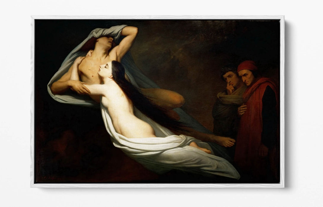 Float Effect Canvas Art – Ghosts of Paolo & Francesca Premium Wall Print