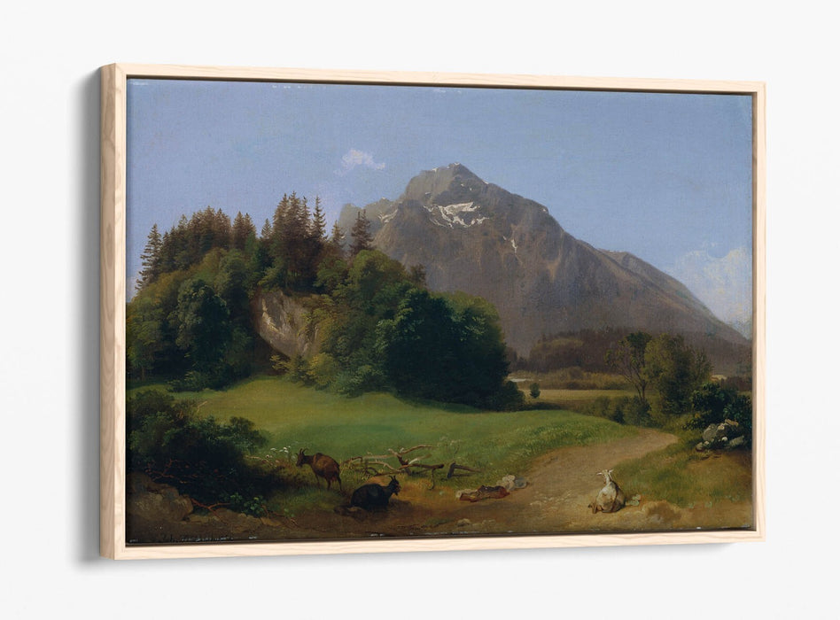 Float Effect Canvas Art - Handmade Wall Art Print With Premium Varnish Finish