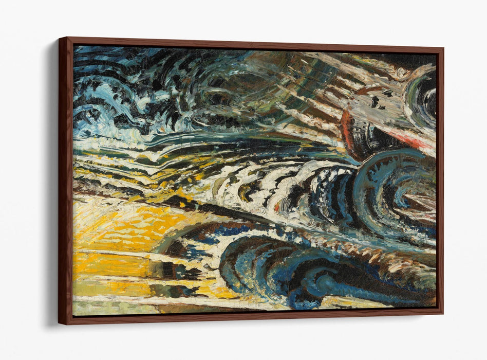 Float Effect Canvas - Abstract Art Print by Chris Lanooy | Premium Varnish Finish