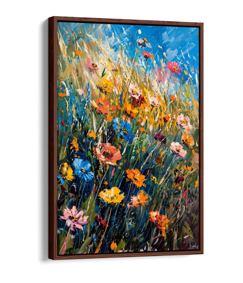 Impressionist Canvas Art - Float Effect Canvas Wall Decor With Vibrant Color