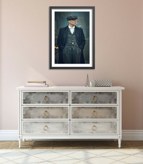Peaky Blinders Thomas Shelby ART FRAMED POSTER PICTURE PRINT ARTWORK - 4 SIZES