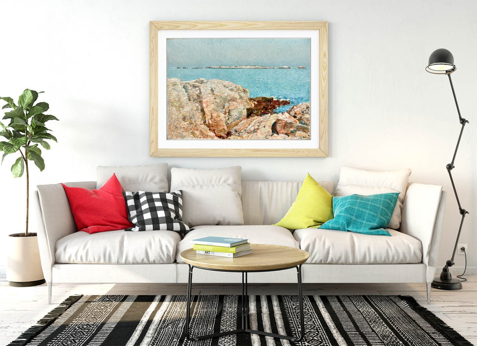 Framed Wall Art - Childe Hassam Duck Island Print | Handmade UK Frame