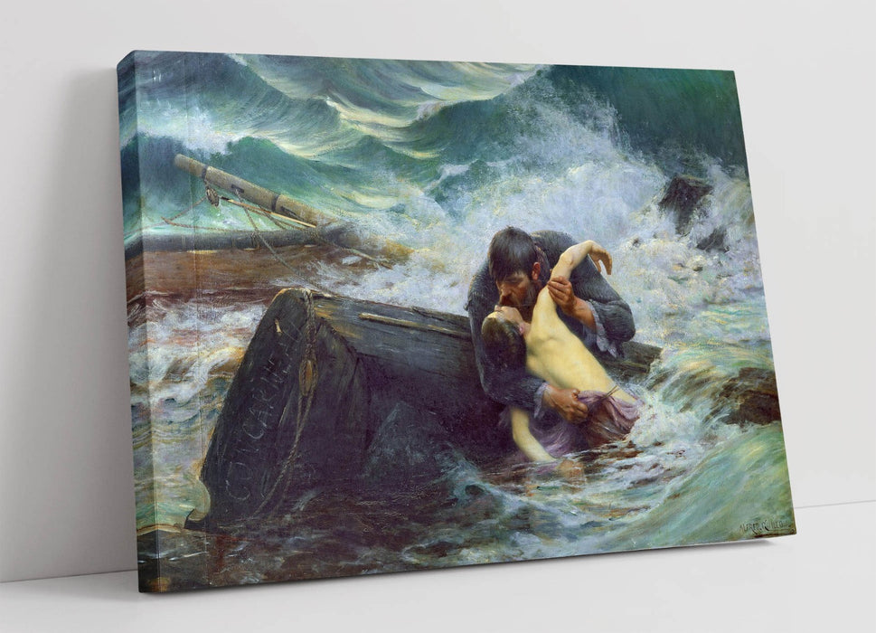 ALFRED GUILLOU, ADIEU -CANVAS WALL ARTWORK PIC PRINT