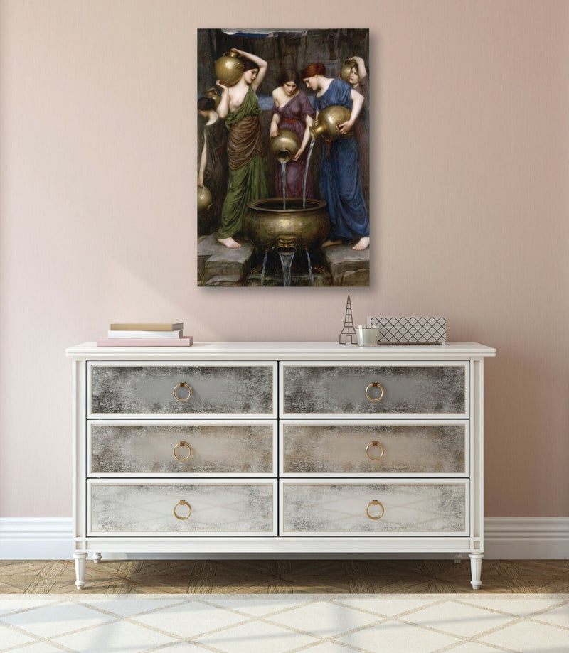 Canvas Wall Art – Danaides Painting Canvas | Framed John William Waterhouse Print