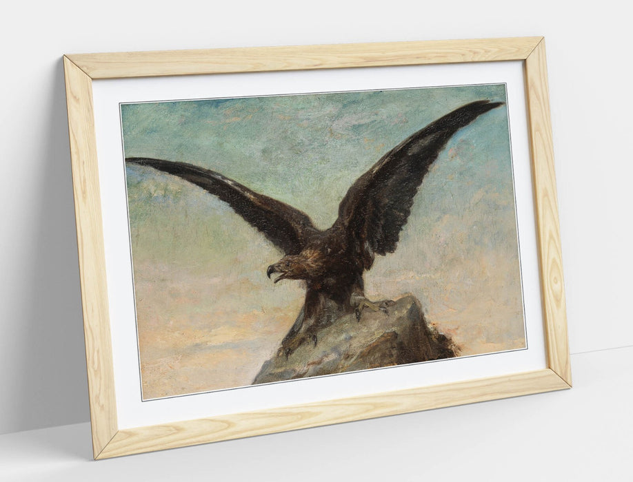 Framed Wall Art - Carl Gustav Carus Eagle Poster Print | Matte Paper, Ready To Hang