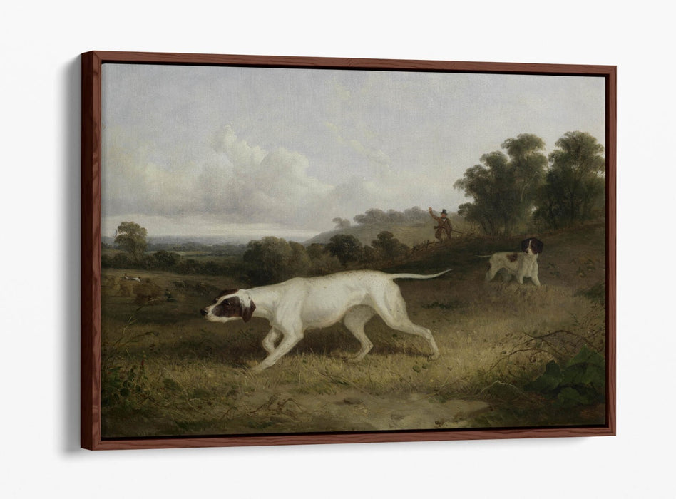 Float Effect Canvas - Edmund Bristow Landscape Wall Art Print | Premium Frame