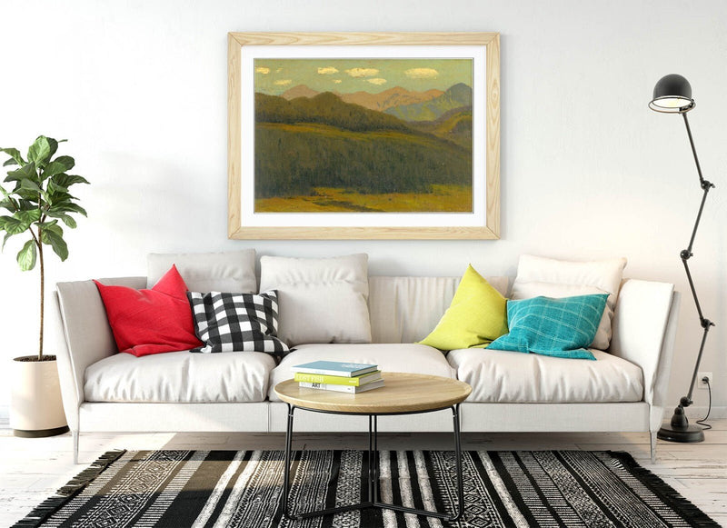 Framed Wall Art - Ferdinand Katona Krajina Painting Print | Handmade Matte Finish Poster