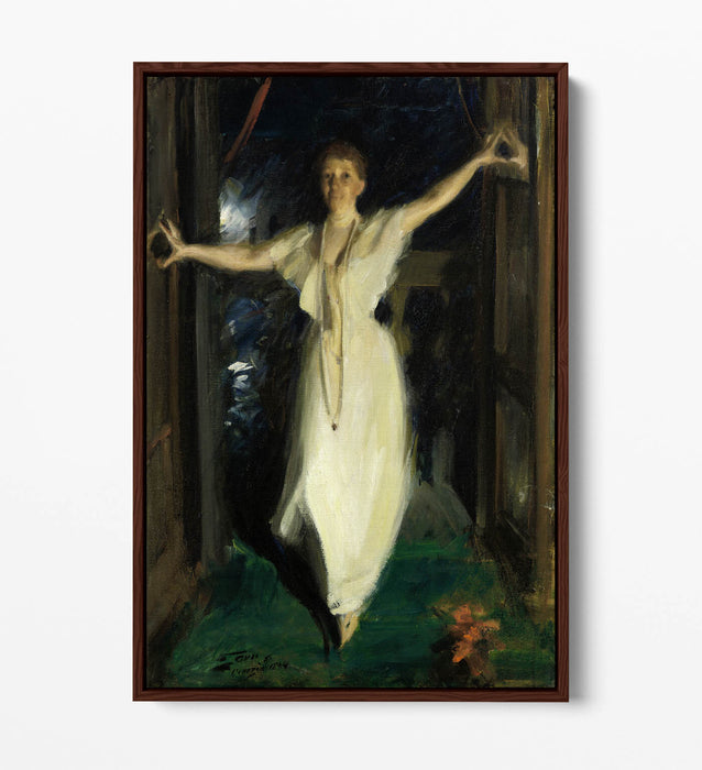 Float Effect Canvas Art – Anders Zorn Isabella Stewart Gardner Premium Print