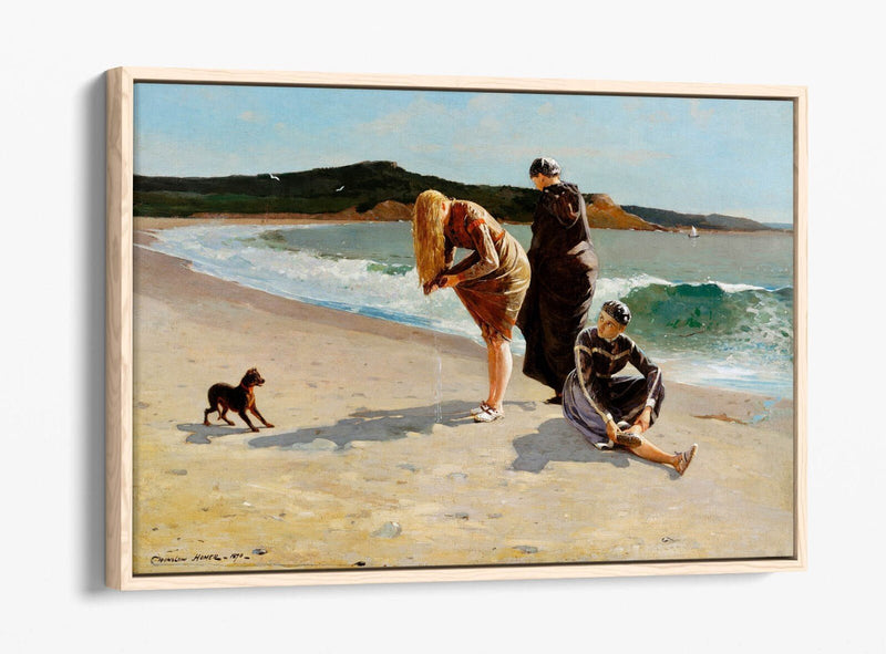Canvas Wall Art Print – Winslow Homer Eagle Head High Tide | Premium Float Effect