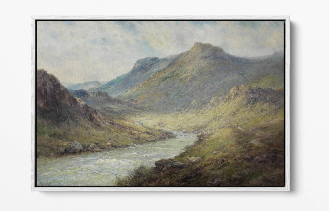 Float Effect Canvas Art - Handmade British Wall Decor With Premium Frame