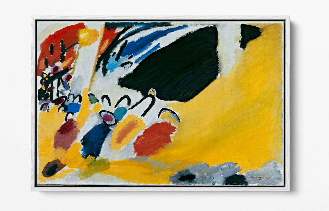 WASSILY KANDINSKY IMPRESSION III CONCERT -FLOAT EFFECT CANVAS WALL ART PIC PRINT