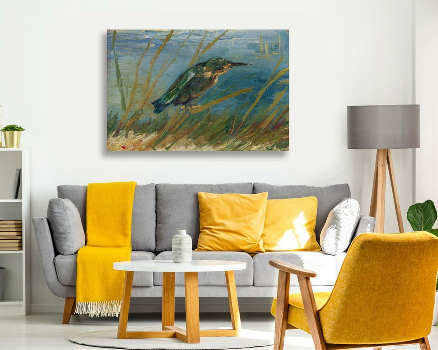 Van Gogh The Kingfisher Bird CANVAS WALL ART PAINTING PRINT ARTWORK CLASSIC
