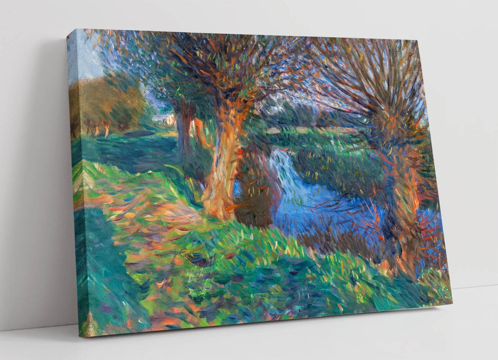 Canvas Wall Art - John Singer Sargent At Calcot | Premium Ready To Hang Print