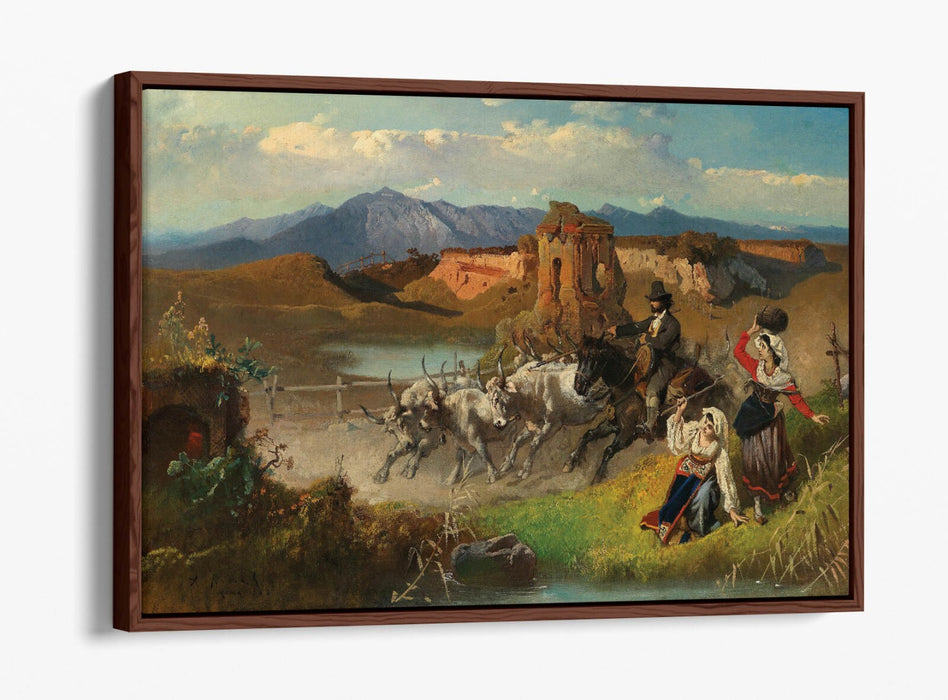 Float Effect Canvas Art - Premium Handmade Wall Decor With Custom Deep Frame