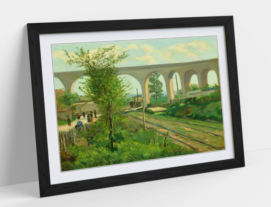 Framed Art Poster - Armand Guillaumin The Arcueil Aqueduct | Matte Paper Print