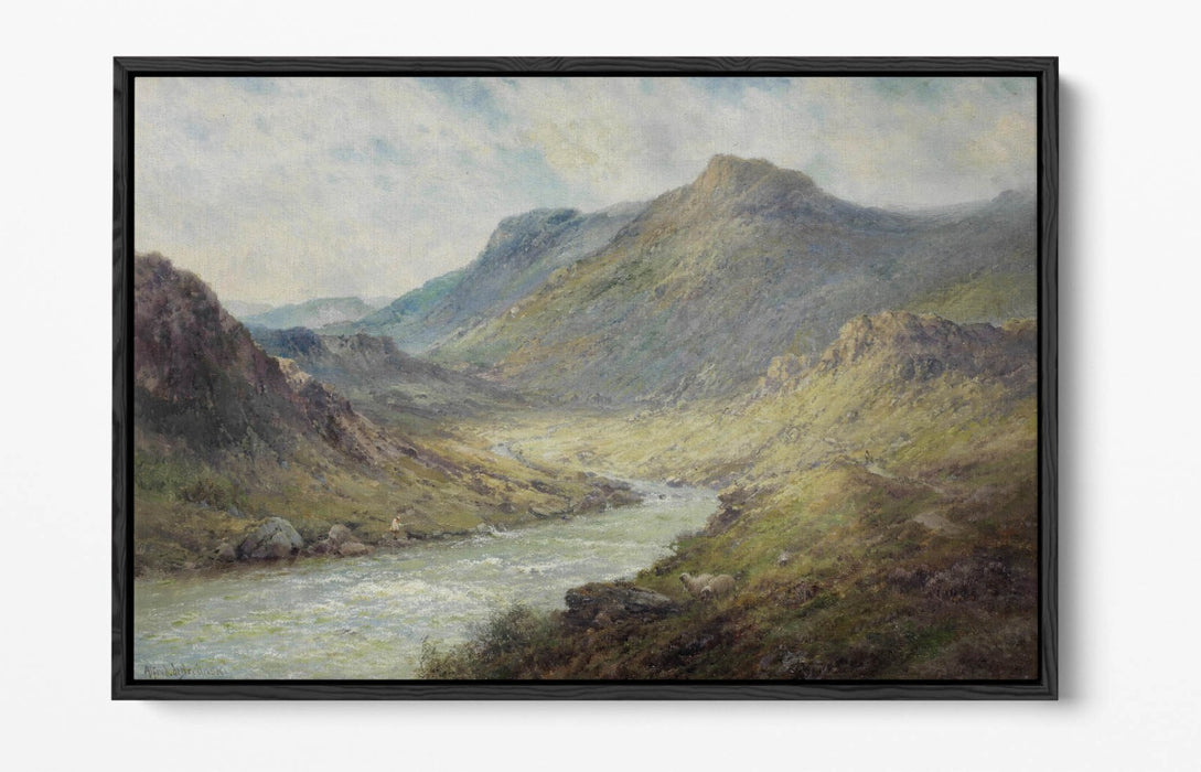 Float Effect Canvas Art - Handmade British Wall Decor With Premium Frame