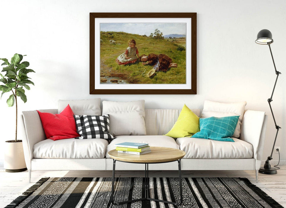 Framed Wall Art - William McTaggart Spring Painting Poster Print | Matte Paper
