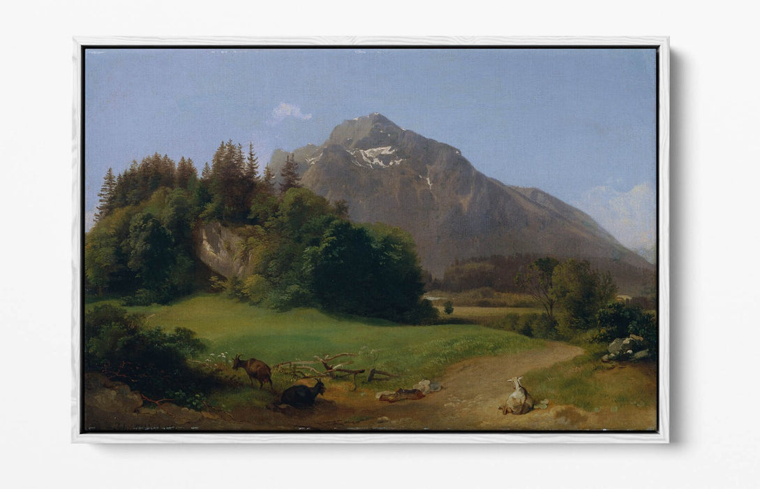 Float Effect Canvas Art - Handmade Wall Art Print With Premium Varnish Finish