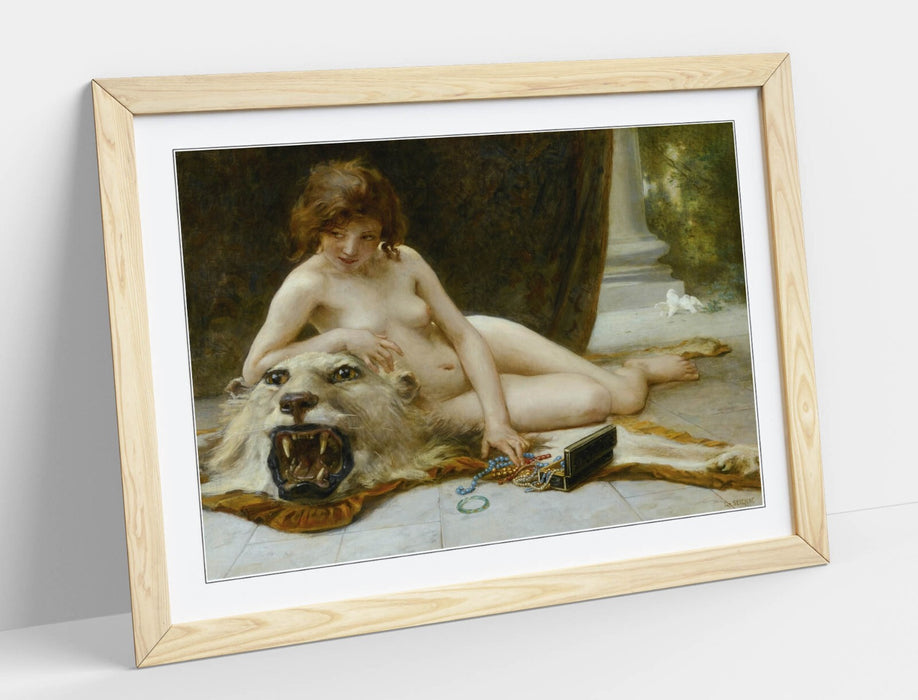 Framed Wall Art - Guillaume Seignac Jewelry Box Painting | Matte Paper Poster