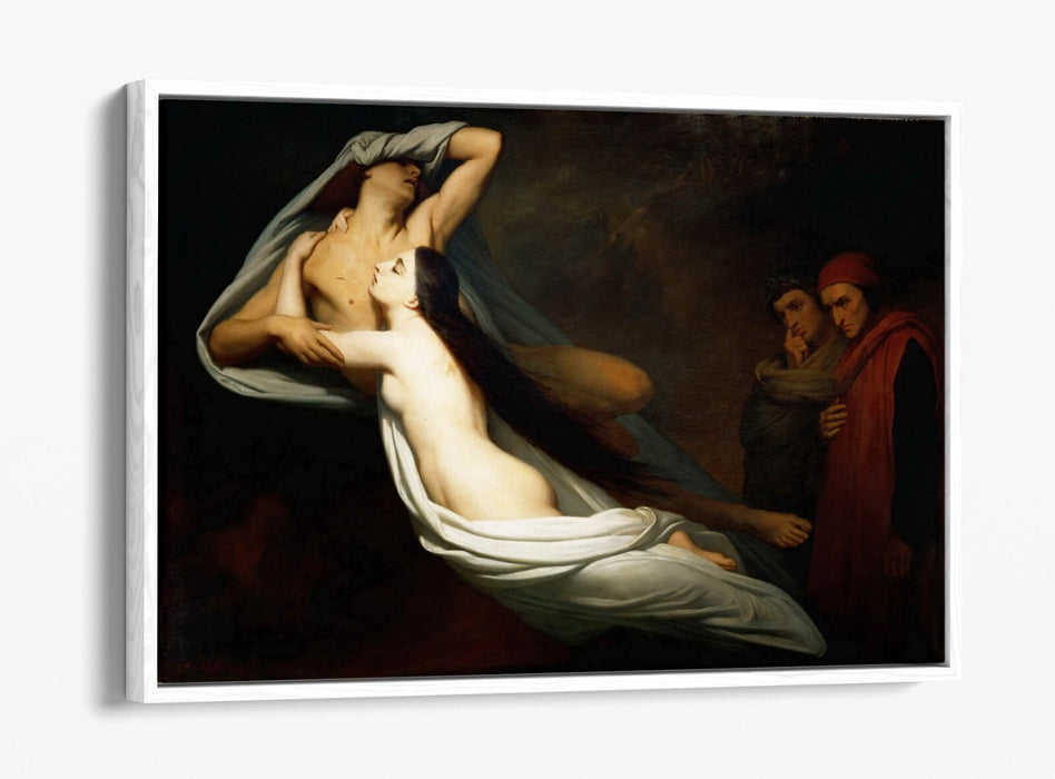 Float Effect Canvas Art – Ghosts of Paolo & Francesca Premium Wall Print