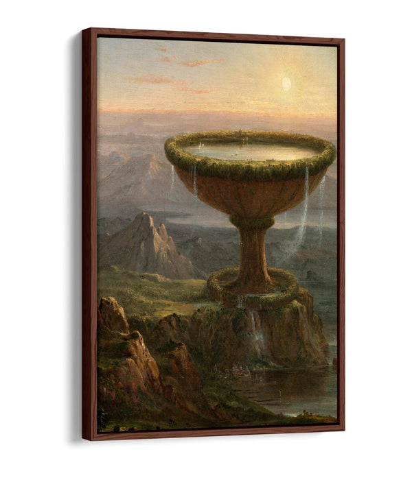 Float Effect Canvas Art - Thomas Cole Titan's Goblet | Handmade UK Wall Decor