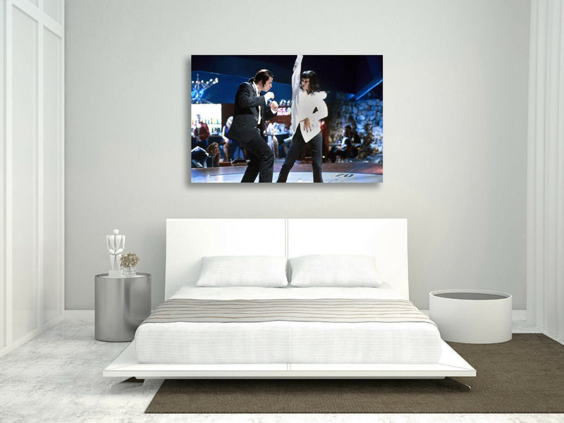 Canvas Wall Art | Pulp Fiction Dance Scene Canvas Print - Vibrant, Ready to Hang