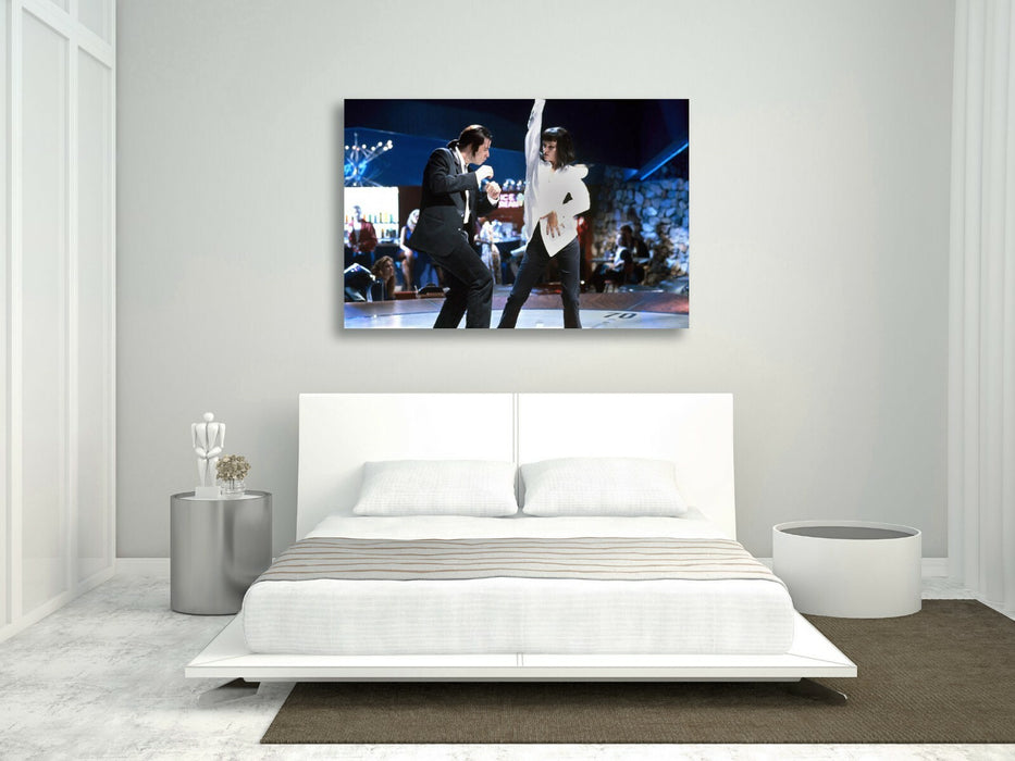 Canvas Wall Art | Pulp Fiction Dance Scene Canvas Print - Vibrant, Ready to Hang