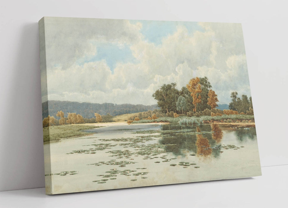 Canvas Wall Art – Henri Tebbitt Pangbourne Woods Print | Premium Satin Finish