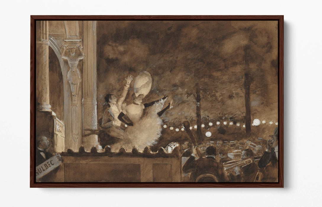 JEAN BERAUD, VALMY AND LEA -FLOAT EFFECT CANVAS WALL ART PRINT