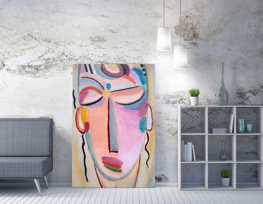 Canvas Wall Art – Alexej Von Jawlensky Meditation Print | Premium Varnish Finish