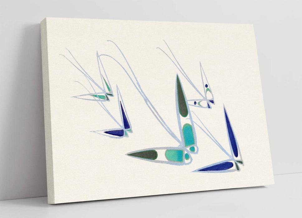 Canvas Wall Artwork – Kamisaka Sekka One Thousand Butterflies Premium Print