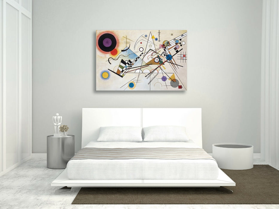 Kandinsky Canvas Wall Art – Premium Abstract Canvas Print | Composition VIII