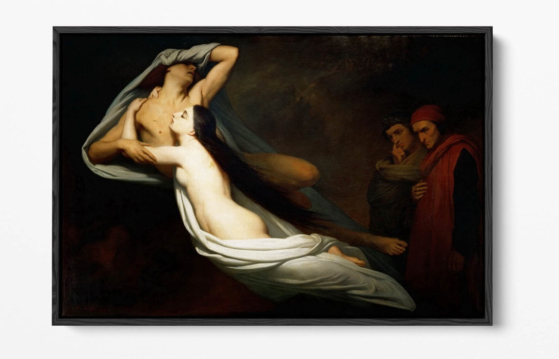 Float Effect Canvas Art – Ghosts of Paolo & Francesca Premium Wall Print