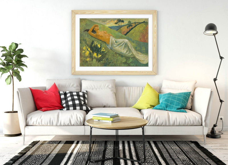 Framed Wall Art - Paul Serusier Valkyrie Wall Decor | Matte Finish Poster Print