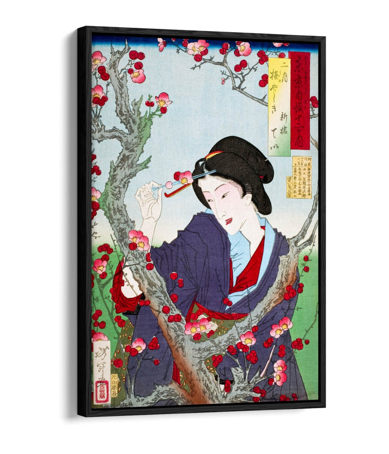 Float Effect Canvas Art – Japanese Canvas Print On 30mm Deep MDF Frame