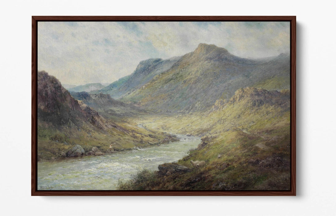 Float Effect Canvas Art - Handmade British Wall Decor With Premium Frame