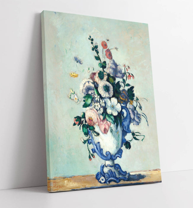 Rococo Vase Canvas - Paul Cezanne Print | Handmade Canvas Wall Art Print