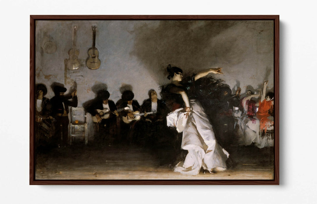 Float Effect Canvas Art – Spanish Dancer Wall Print With Premium Scratch Resistant Finish