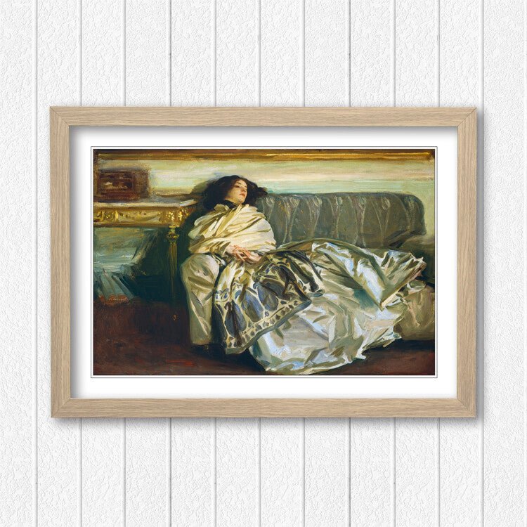 Framed Art Poster - John Singer Sargent Spanish Dancer Print | Matte Paper, Ready To Hang