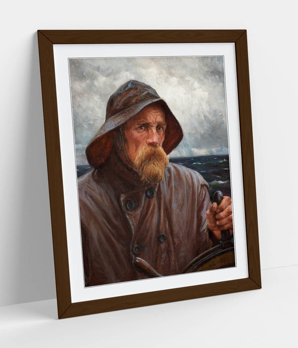 Framed Wall Art - Albert Edelfelt Sailor From Uusimaa Poster Print | Matte Paper