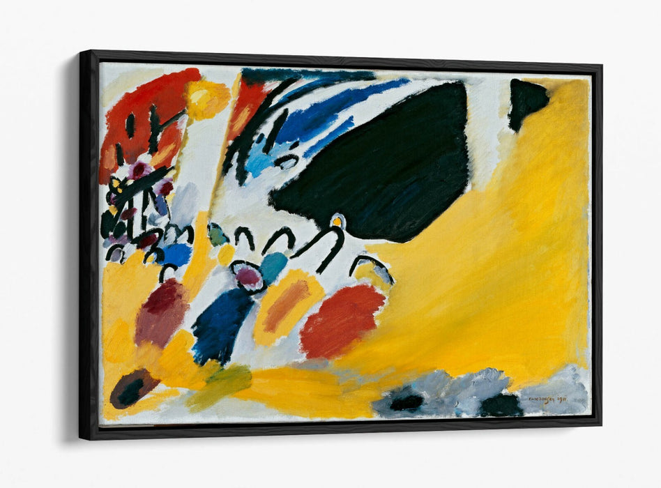 WASSILY KANDINSKY IMPRESSION III CONCERT -FLOAT EFFECT CANVAS WALL ART PIC PRINT